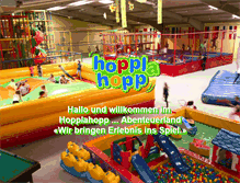 Tablet Screenshot of hopplahopp.com