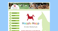 Desktop Screenshot of hopplahopp.net